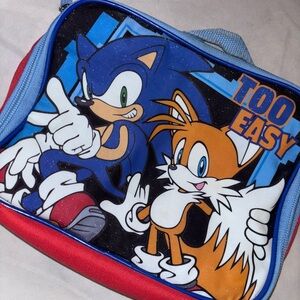 Sonic and Tails Lunch Bag